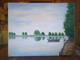 Gerstaecker Malpappe 40/50 cm Acryl grundiert neu