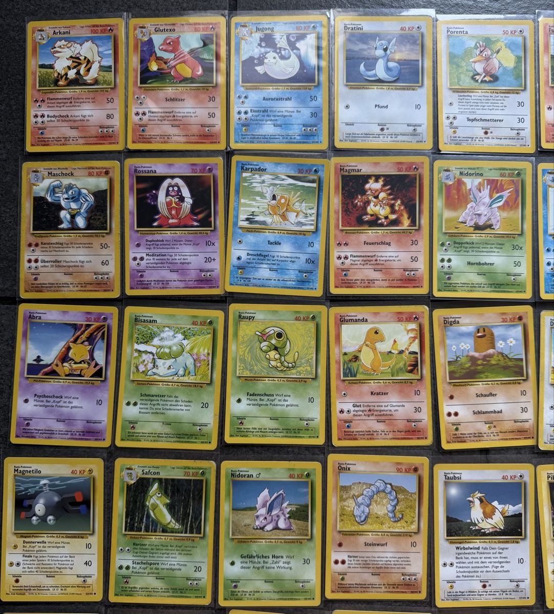 Pokémon Carte collezionabili: Pokémon Karten Basis Set Common/Uncommen Komplett – Usato da Zürich venduto da cENS0R 1