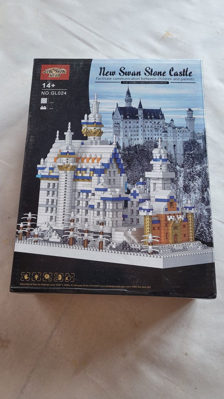 Kit di costruzioni: Architekturset Schloss Neuschwanstein – Nuovo e nell'imballaggio originale da Etziken venduto da DAS__FRAGEZEICHEN