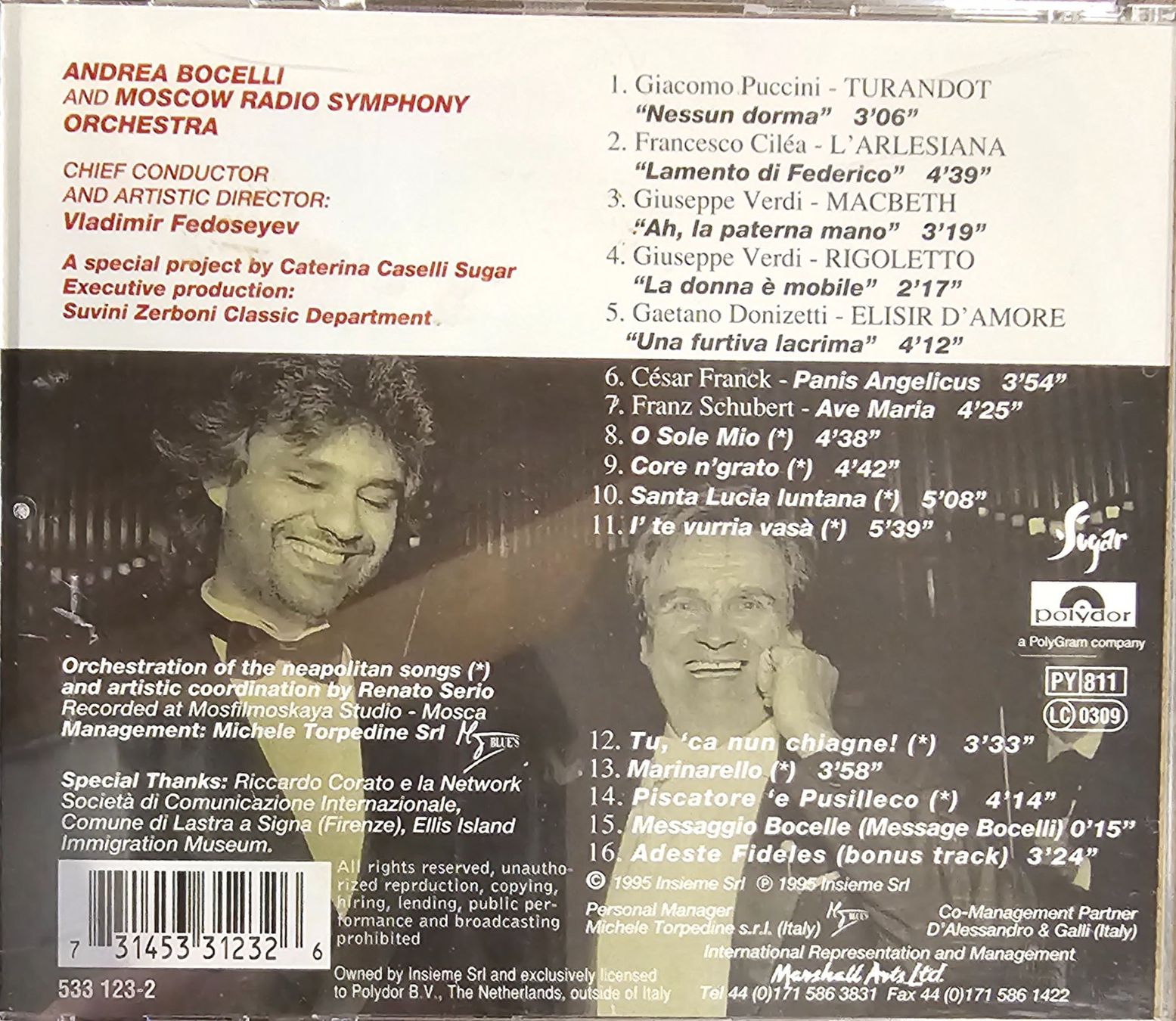 CDs: Andrea Bocelli - Viaggio Italiano – Gebraucht aus Wahlen b. Laufen von Cg10 2