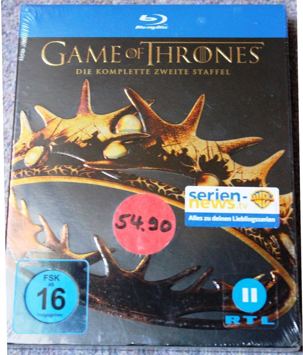 Tutti i DVDs: GAME OF THRONES - 2. STAFFEL BLU-RAY OVP – Nuovo e nell'imballaggio originale da Tübach venduto da JamesStone