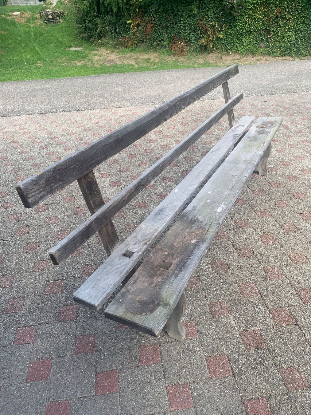 Bancs: Massiver Holzbank – D'occasion à Grünen par Joggi161