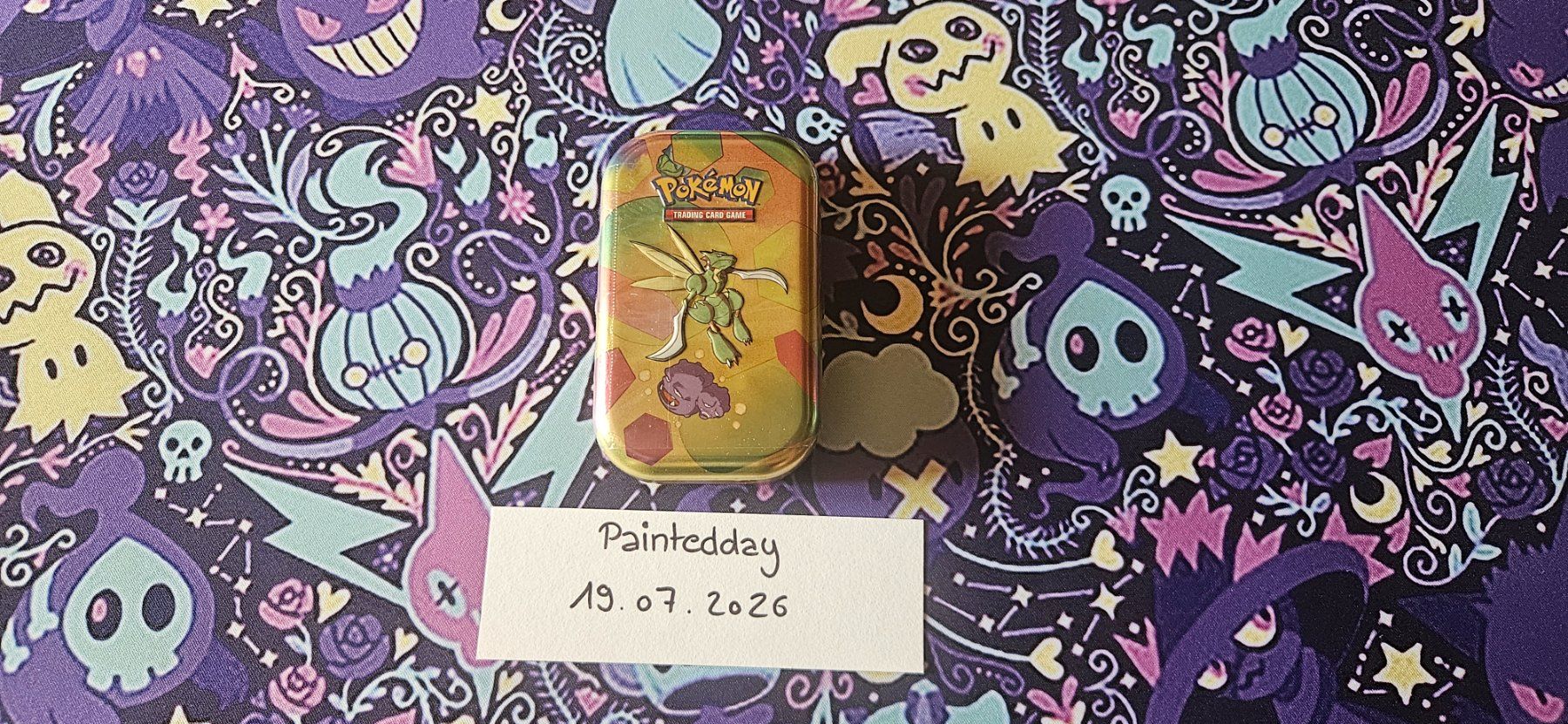 Pokémon Sammelbilder & Trading cards: 151: Scyther Mini Tin (EN) – Neu und originalverpackt aus Fulenbach von Paintedday