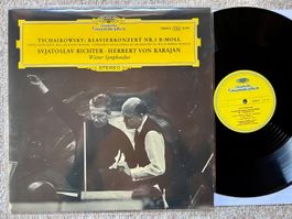 Tschaikowsky Klavierkonzert Nr. 1 Richter ∙ Karajan LP 🛀TOP