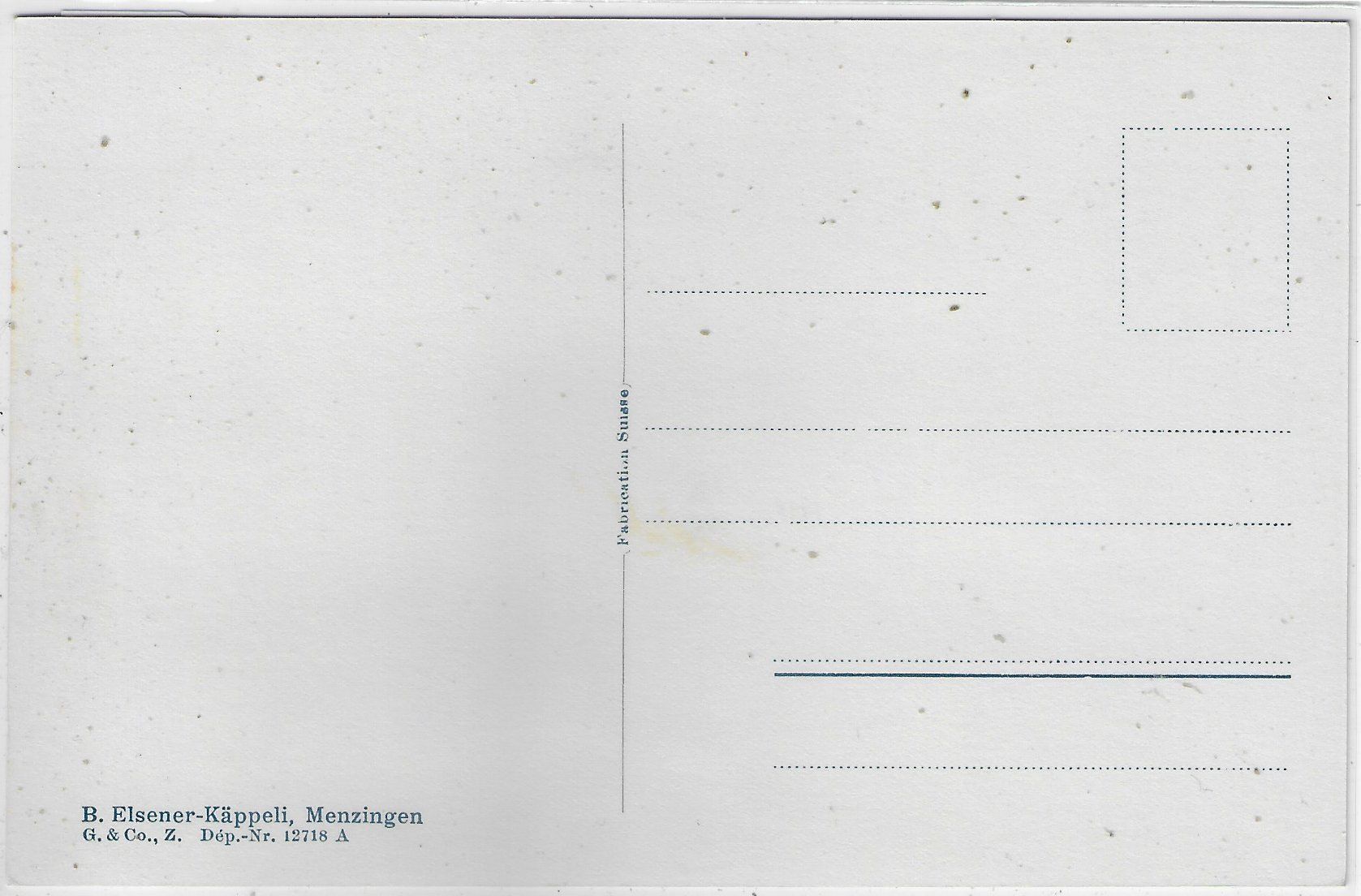 Cartoline postali: Menzingen - Töchterinstitut und Lehrerinnen-Seminar – Usato da Ettingen venduto da Kartenplanet 1