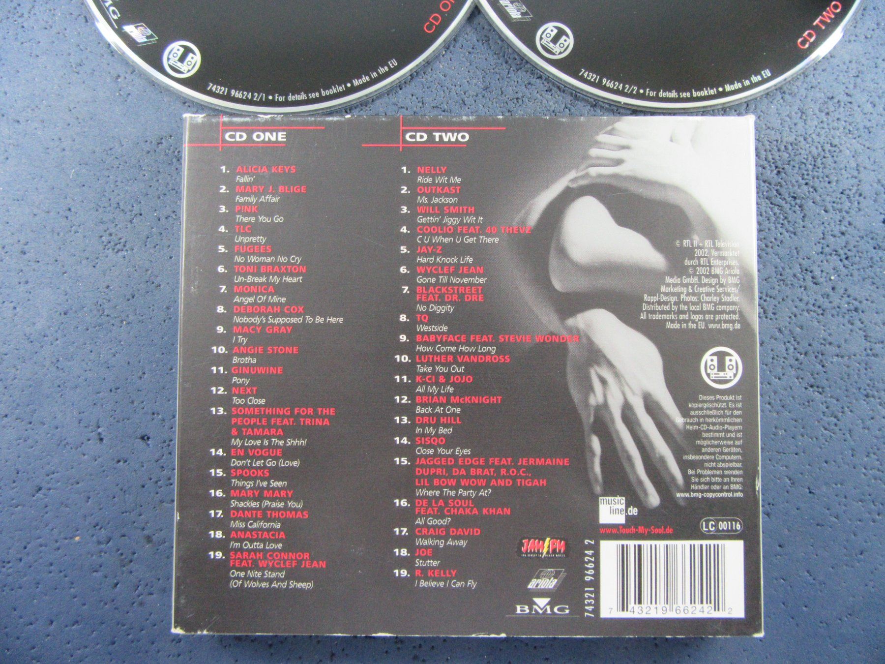 CD: TOUCH MY SOUL 2CD's THE FINEST EVER 2CD'S RTL 2 – Usato da Ettingen venduto da Hausi4711 2