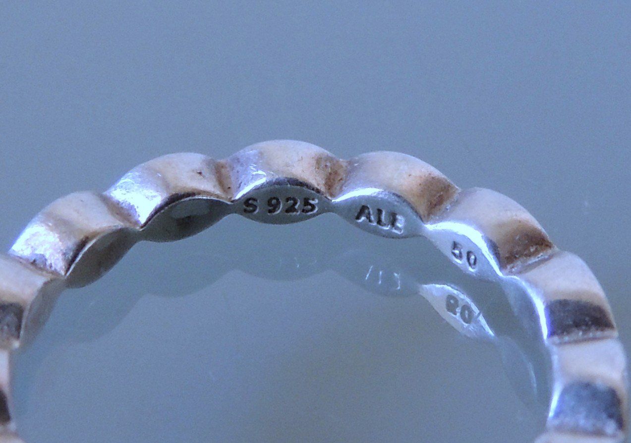 Pandora Anelli: PANDORA Silber 925 Fingerring Gr. 50 – Usato da Waldenburg venduto da schaller707 2
