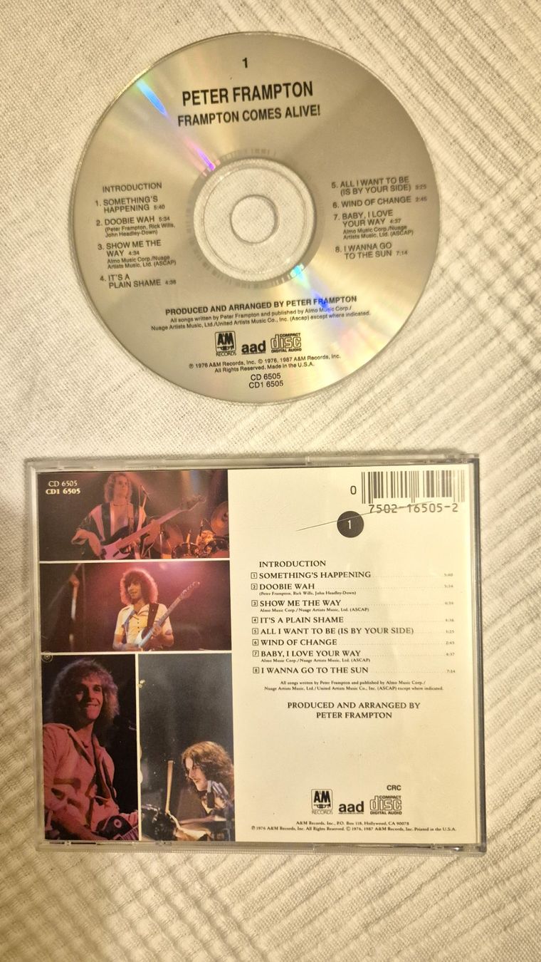 CDs: PETER FRAMPTON - Comes Alive! – Gebraucht aus Therwil von Rubo26 1