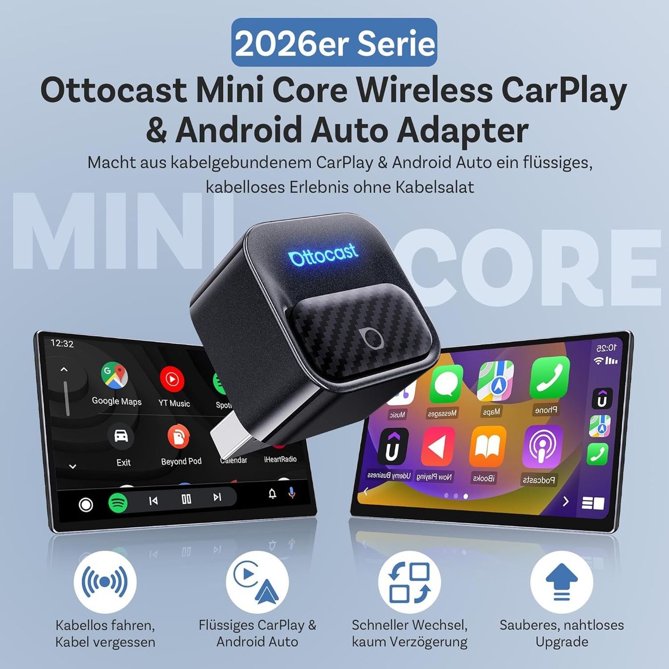 Altro: Mini Wireless CarPlay Android Auto Adapter 2026 – Nuovo e nell'imballaggio originale da Suhr venduto da SchnapperCH 1