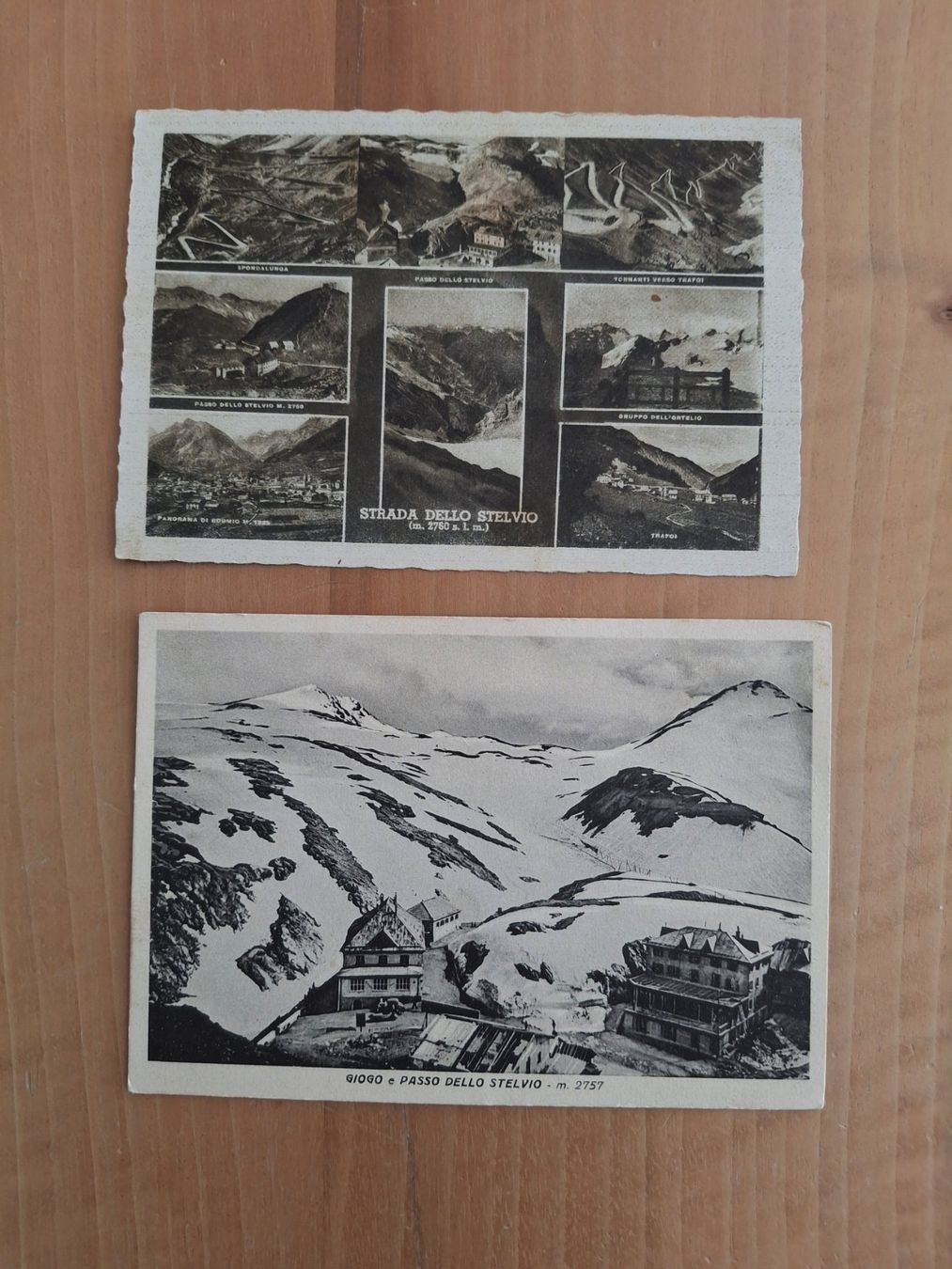 Cartoline postali: 2 Postkarten Strada dello Stelvio – Usato da Wittnau venduto da Onyx73