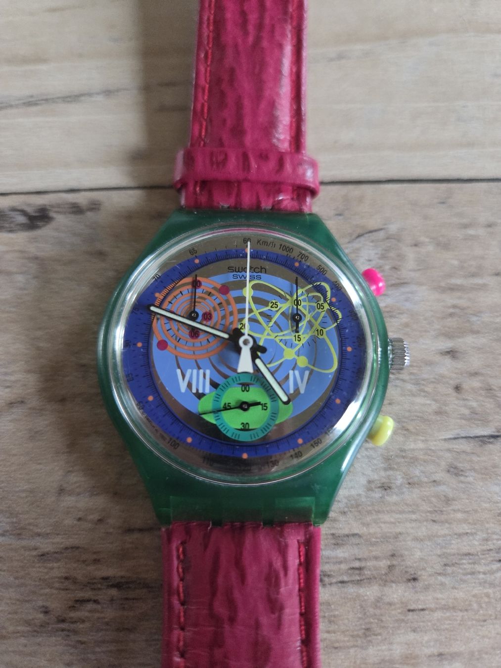 Swatch Orologi: Vintage Swatch Pink Springs. – Usato da Rain venduto da gary777 1