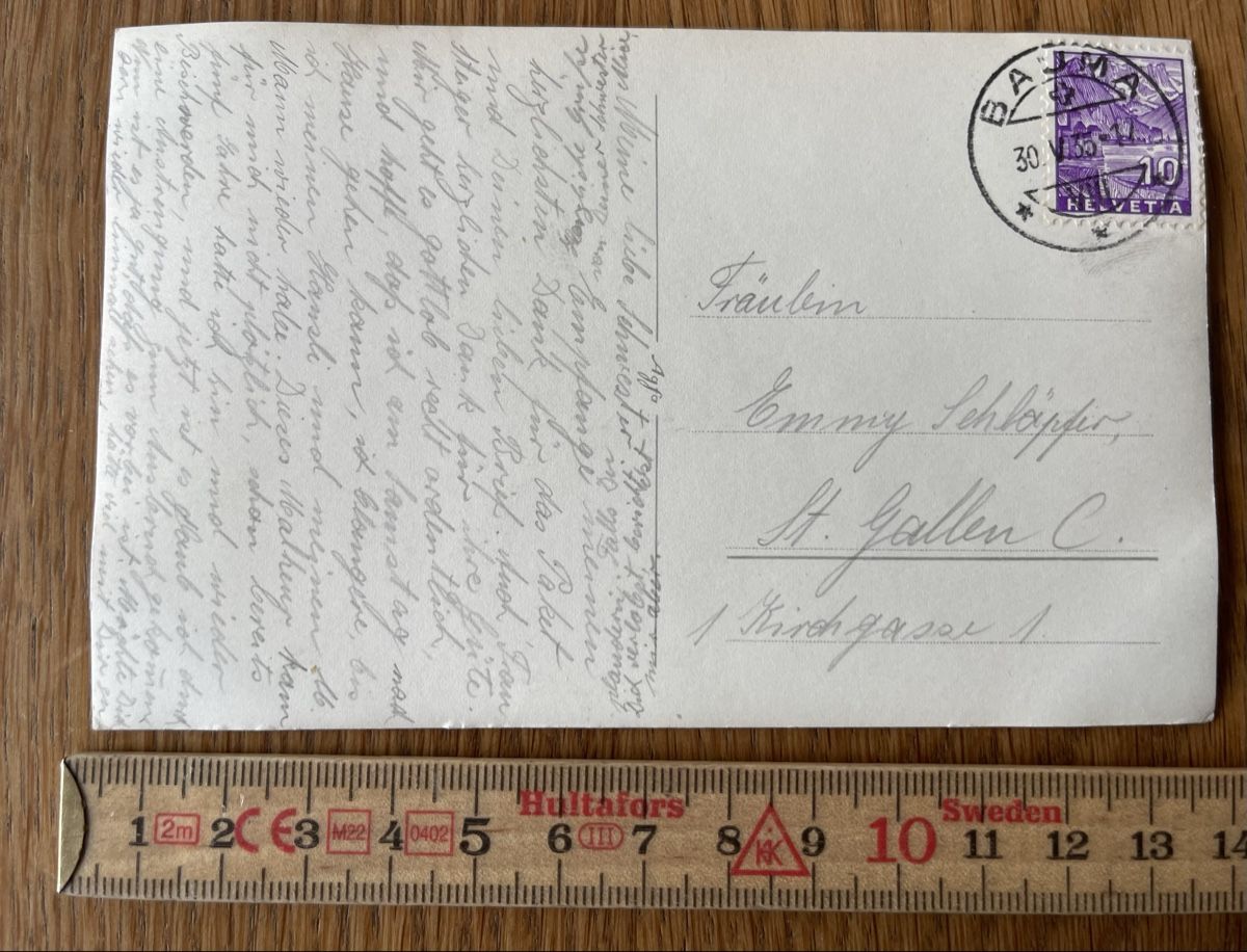 Cartoline postali: Ansichtskarte Bauma – Usato da Waldstatt venduto da Cremschnitte 1