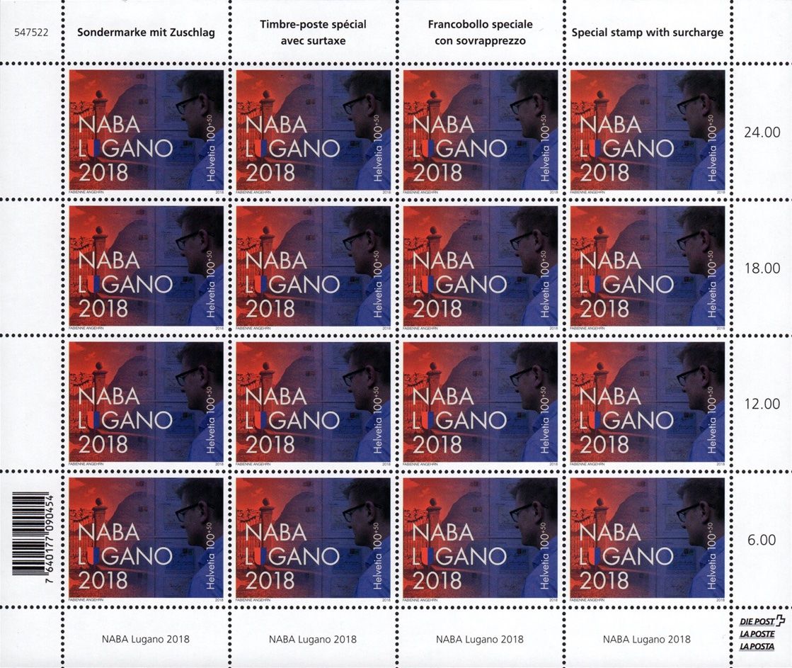 Tutti i francobolli: Bogen NABA Lugano** – Nuovo (secondo la descrizione) da Dottikon venduto da haeusibuh5
