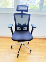 Ergonomischer Bürostuhl Drehstuhl schwarz