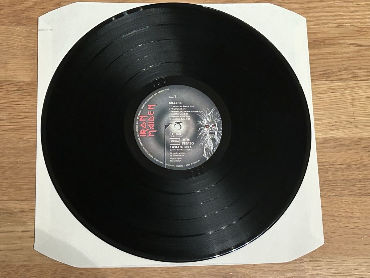 Dischi in vinile: Iron Maiden. 1982. 2.Album. Killers – Usato da Faulensee venduto da Mizuno06 2