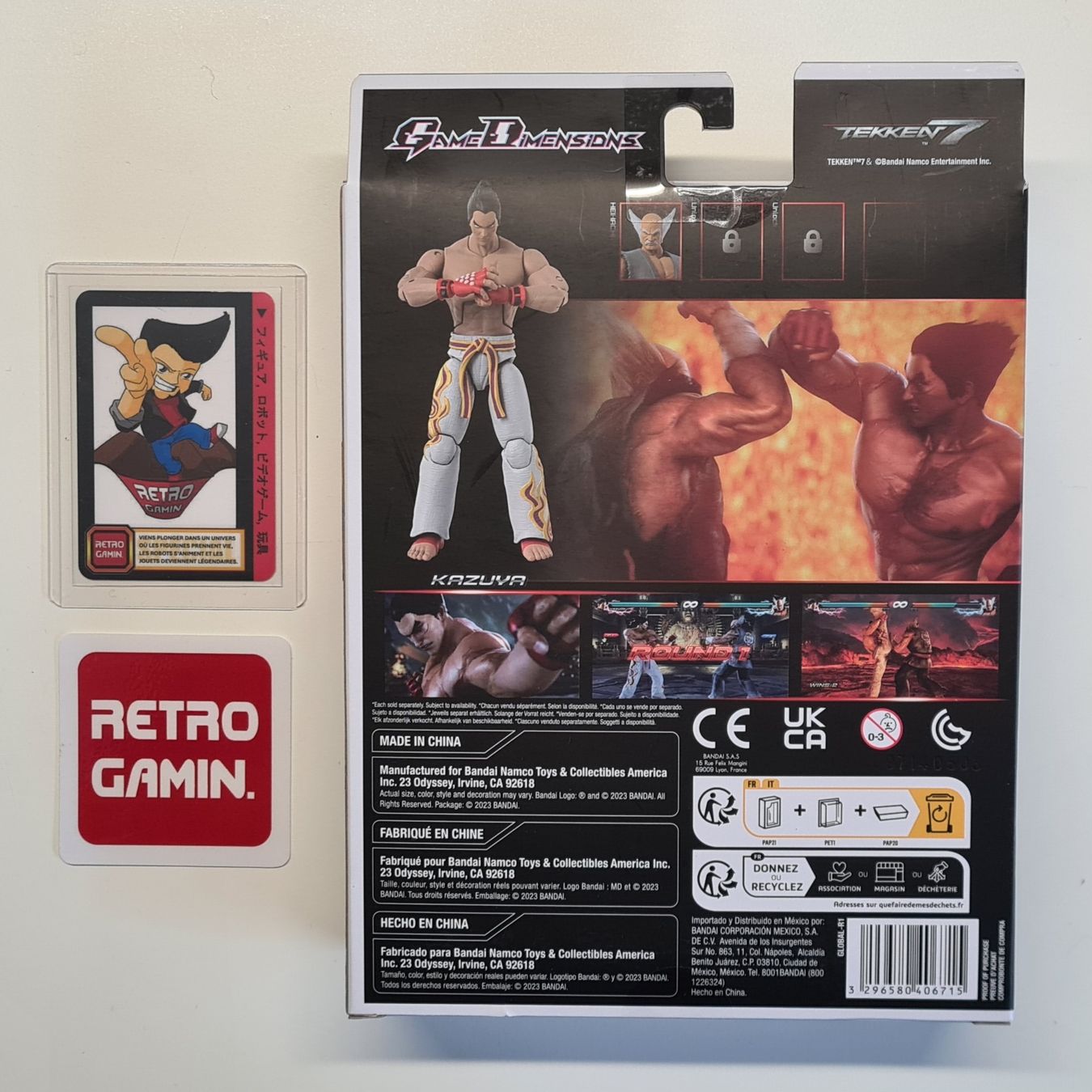 Statuette: Figurine - Kazuya Mishima - Tekken - Game Dimension – Nuovo e nell'imballaggio originale da Villarzel venduto da Retro_Gamin. 1