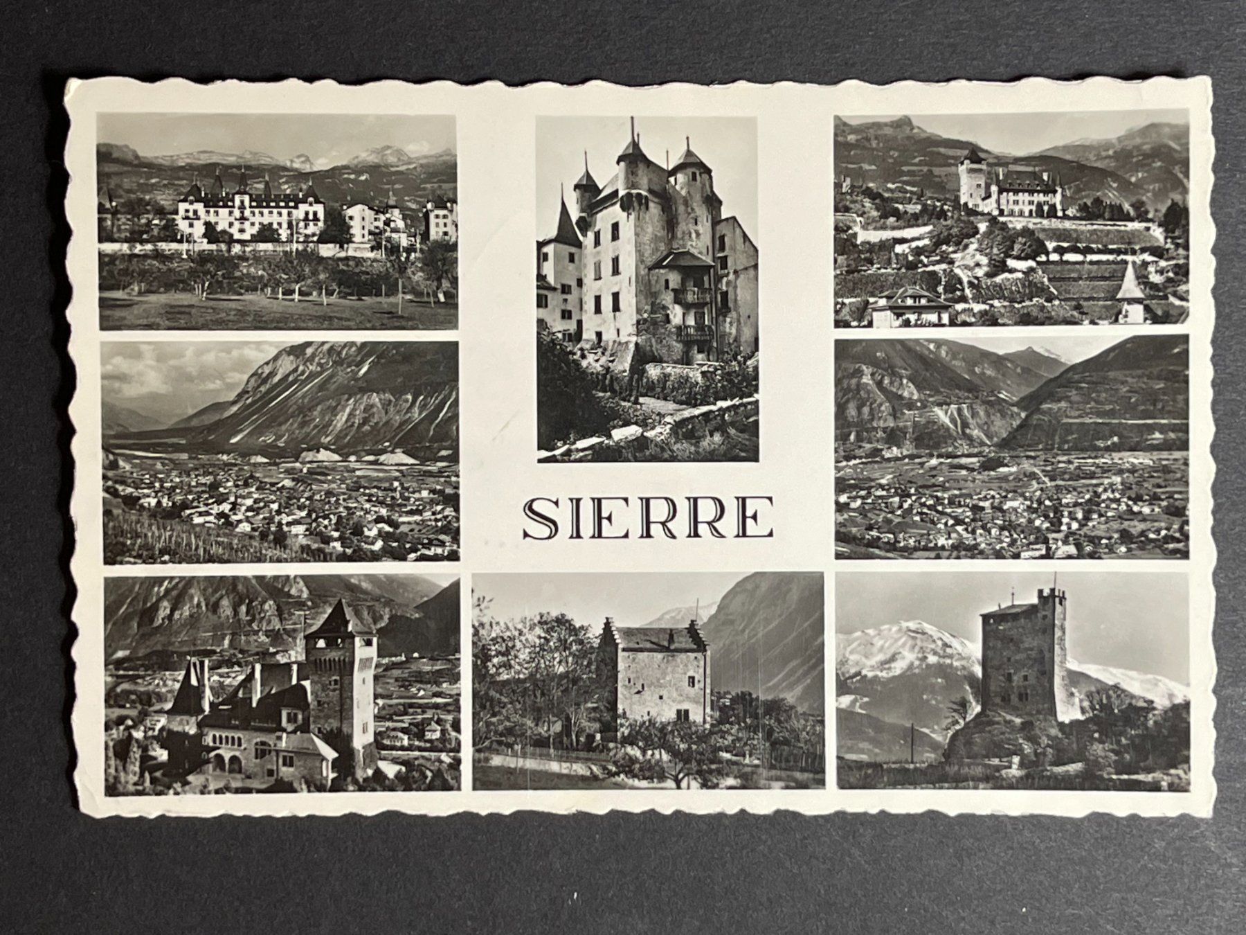 Cartoline postali: Sierre, mehrere Ansichten – Usato da Steg VS venduto da danwer74
