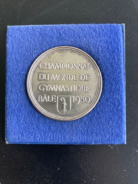 Turnen Weltmeisterschaft 1950 Gedenkmünze Kaufen auf Ricardo