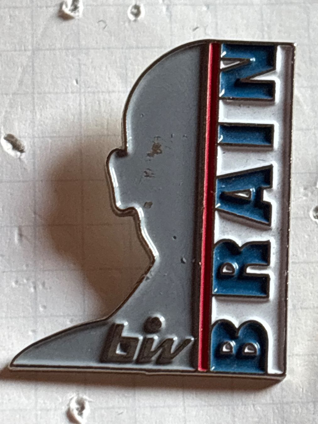 Plaketten & Abzeichen: Pin Brain bw – Gebraucht aus Lützelflüh-Goldbach von NicoleL.