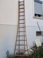 sehr alte Doppelleiter ca. 4.5 Meter Länge