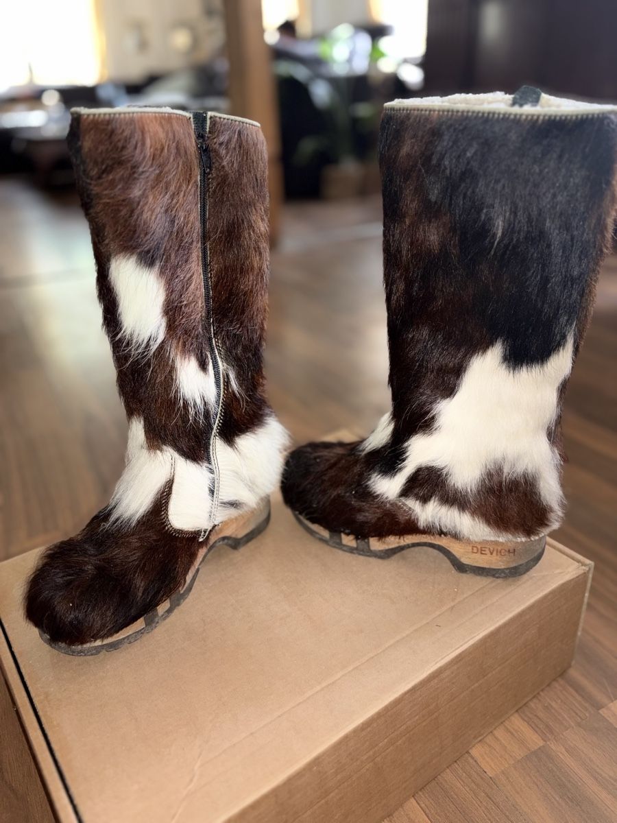 Scarpe da uomo: Devich Stiefel Lammfell gefüttert - Gr. 37 – Usato da Mauren venduto da peanut 1
