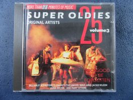 25 SUPER OLDIES VOL.3 CD  ORIGINAL ARTISTS TOO GOOD TO BE FO