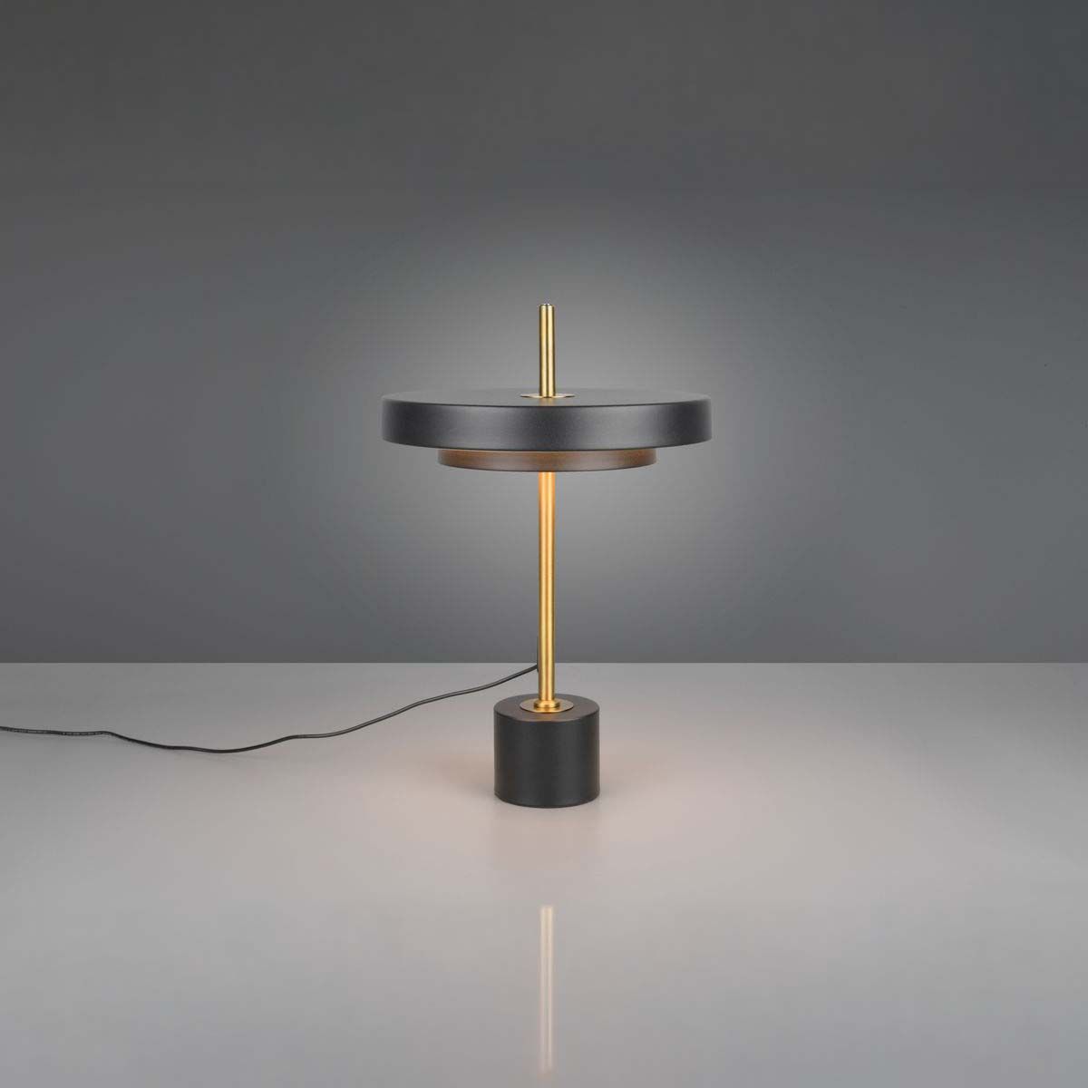 Lampade: LED Tischleuchte, Schwarz, 46 cm Höhe – Nuovo (secondo la descrizione) da Kreuzlingen venduto da Smart-Light