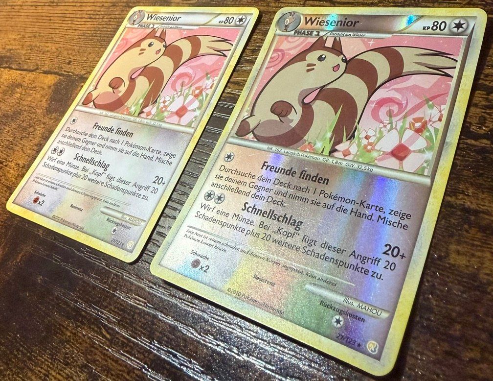 Pokémon Carte collezionabili: Wiesenior Rare Reverse Holo & Rare 21 – Usato da Zürich venduto da PEACECOCOON 1