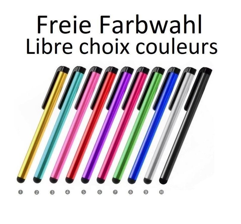Stylus (5 Pcs), 2-in-1 Stylus Pen for Touch Screen, High Precision and
