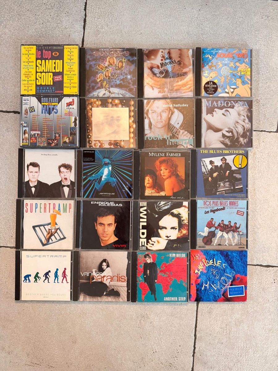CD: Collection de 130 + CD variés – Usato da La Chaux-de-Fonds venduto da seb6969
