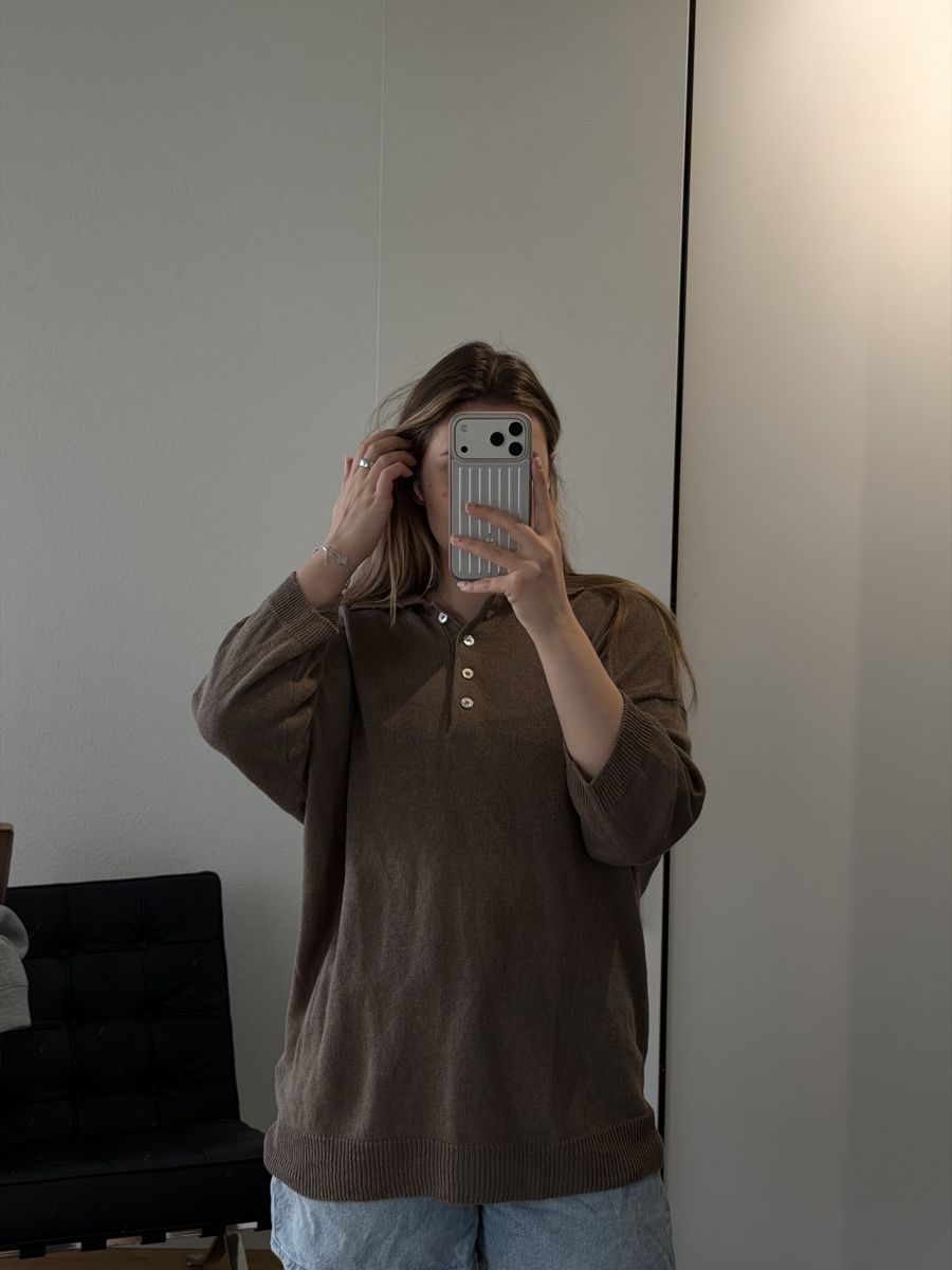Massimo Dutti Magliette Polo: Massimo Dutti Strick Shirt  – Nuovo e nell'imballaggio originale da Merenschwand venduto da melanielh