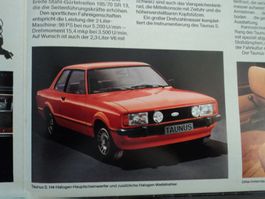 Prospekt Ford Taunus 1976