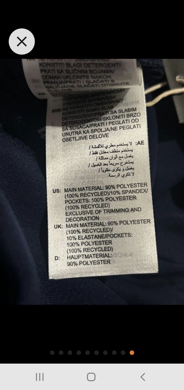 Adidas Pantaloni: Golfhose Adidas Gr s – Nuovo e nell'imballaggio originale da Berg TG venduto da Buschki2 3