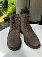 GINO ROSSI Nubuk-Leder Stiefel EU43 
