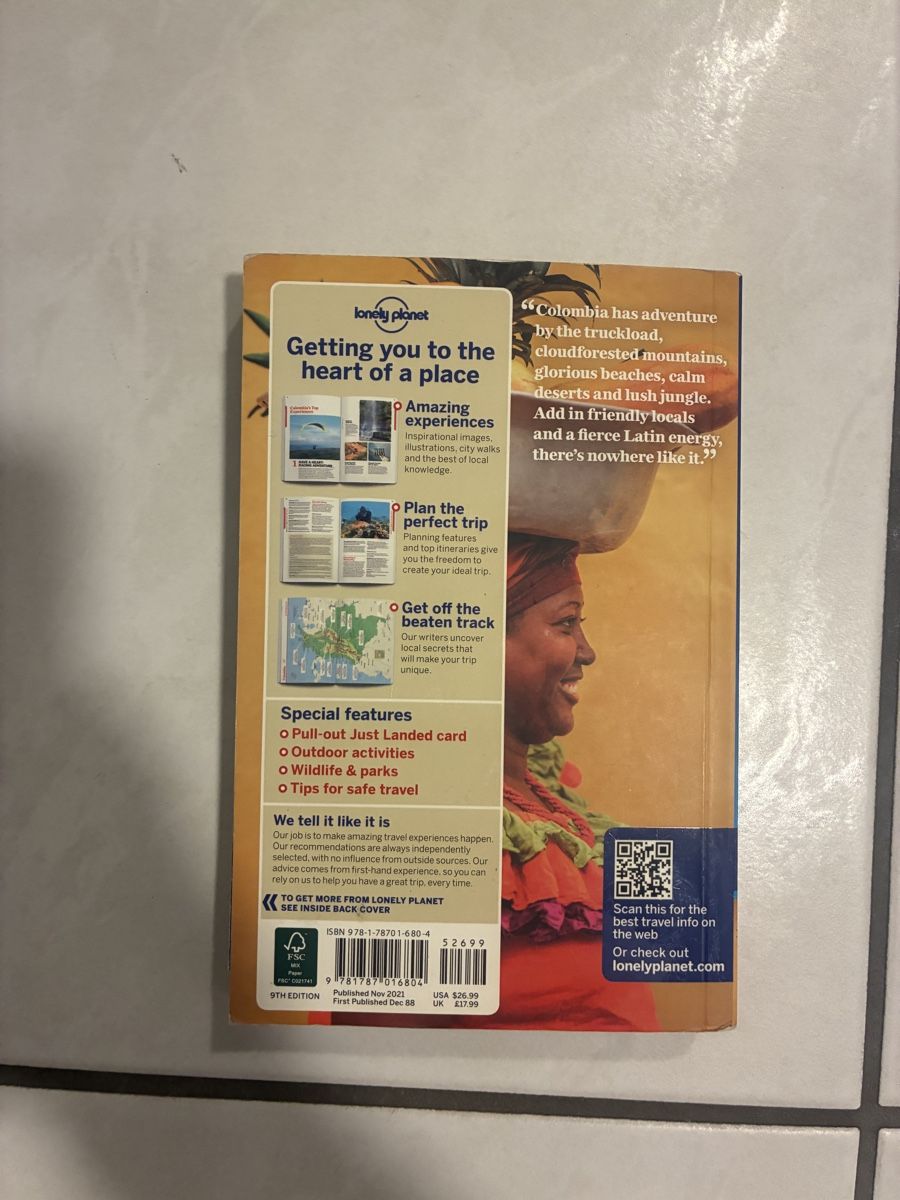 Bücher: Lonely planet  Columbia – Gebraucht aus Schönenwerd von P.Zwackelmann 1