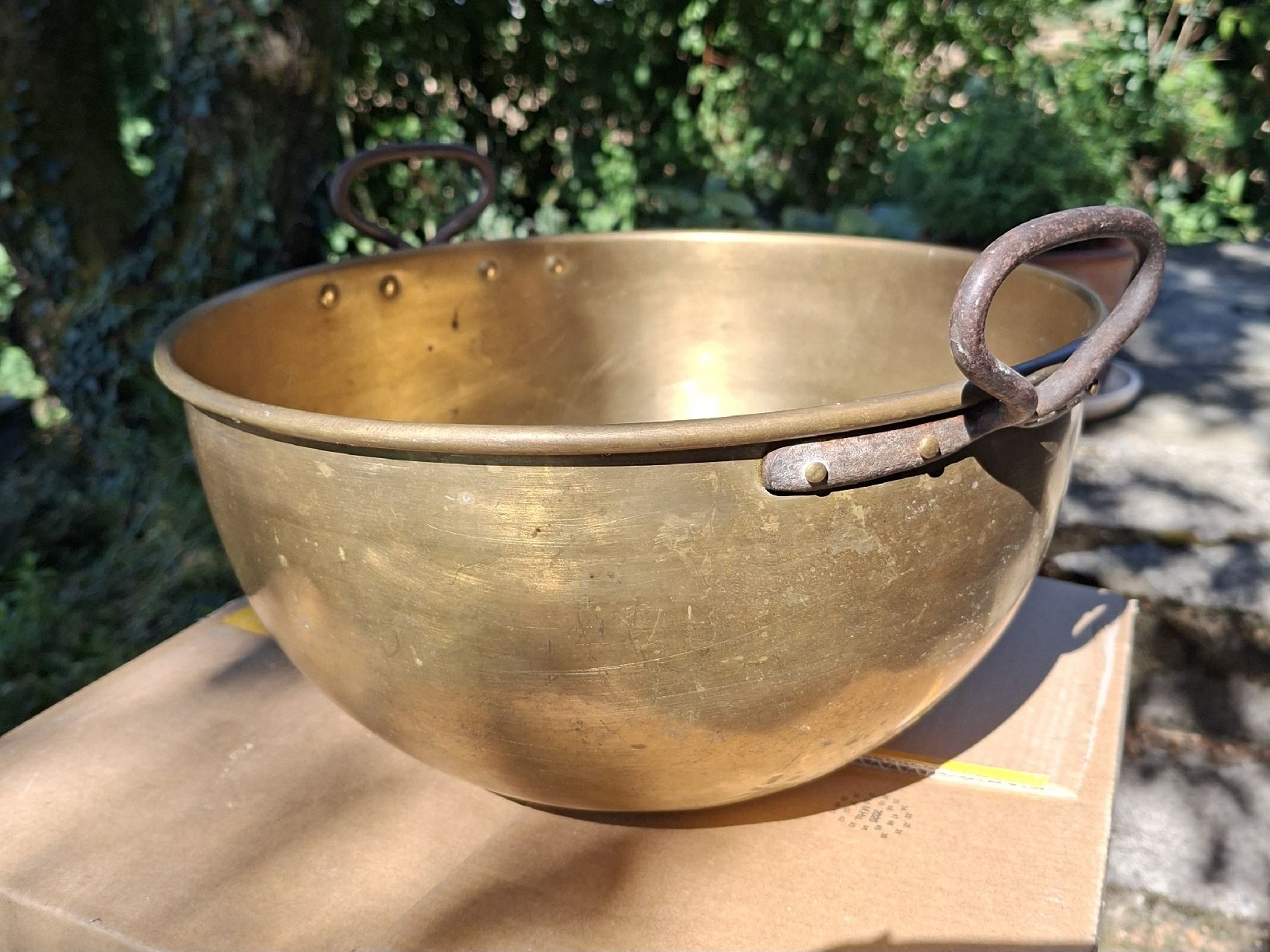 Casseroles: Messing Kessel "Schneekessel" – D'occasion à Ipsach par jpbo