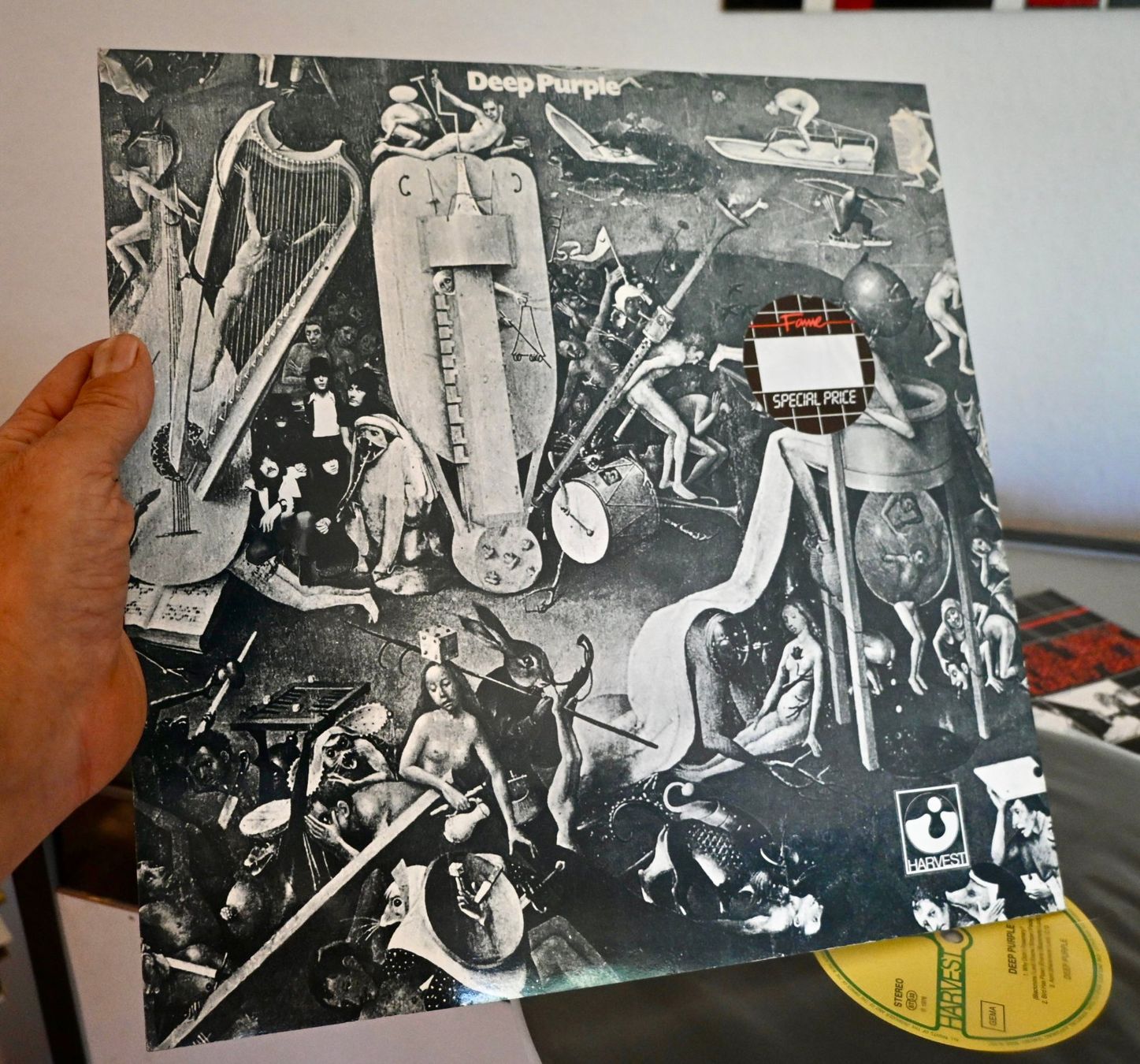 Vinyles: Deep Purple SAME german re-issue VG++/vg+ – D'occasion à Pfaffhausen par mono_rec