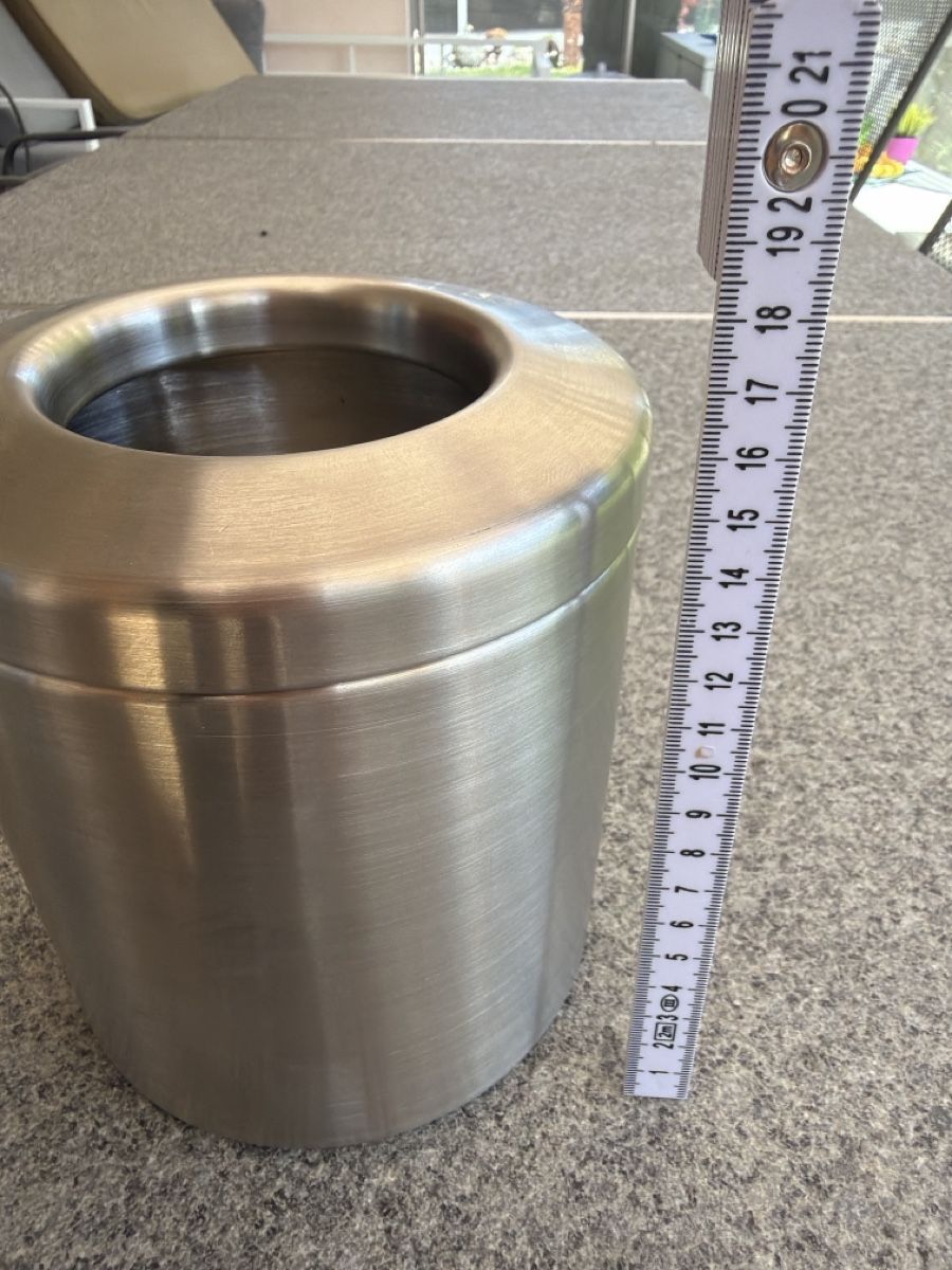 Brabantia Cestini per rifiuti: Brabantia Tischmülleimer Abfalleimer Edelstahl  – Usato da Deitingen venduto da Himhip 3