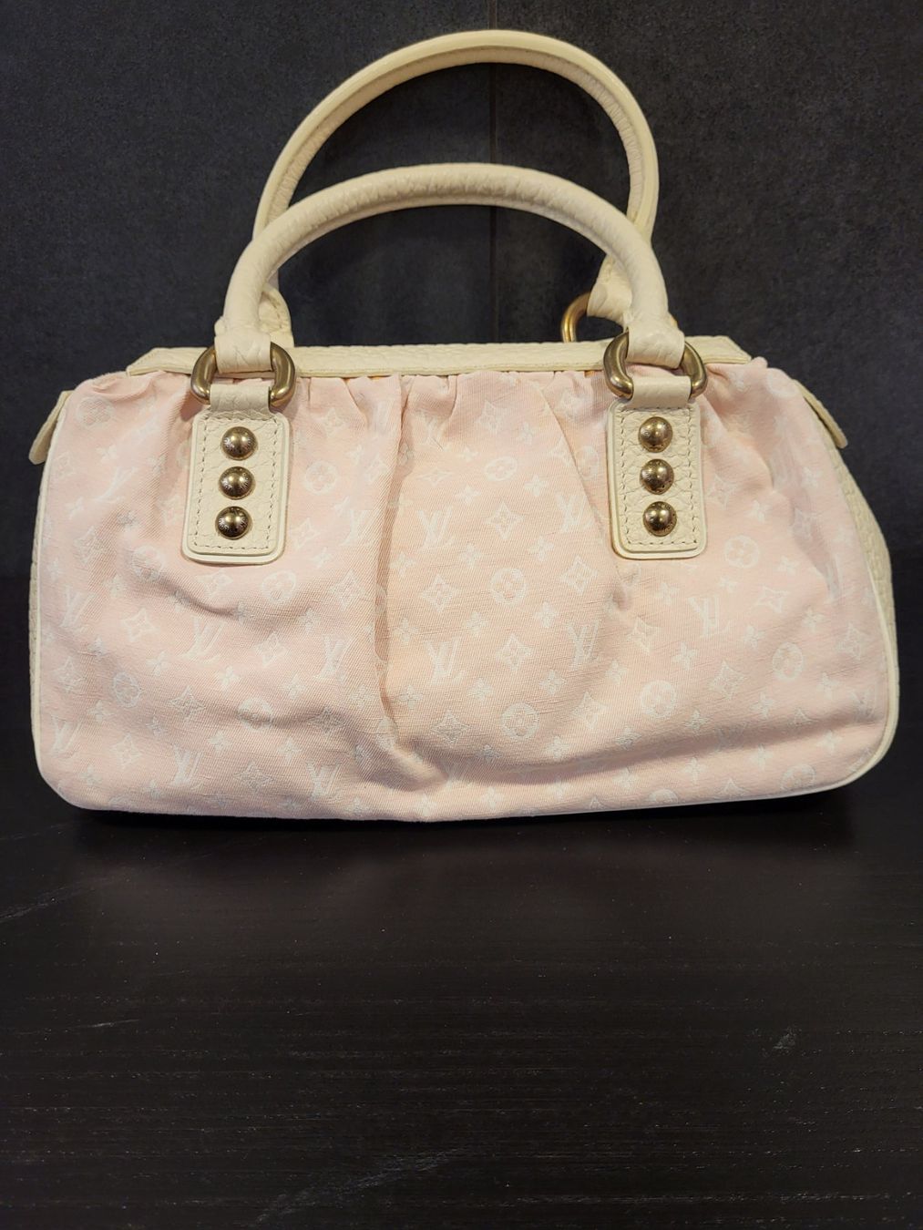 Louis Vuitton Borse da donna: Louis Vuitton Handtasche Monogram Mini Lin pink Leder – Usato da Locarno venduto da ernsthofmann