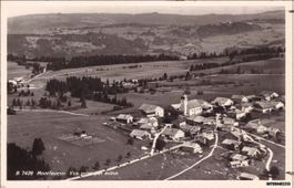 Montfaucon JU // 1942 Luftbild vue prise par avion Jura
