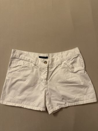 Weisse Shorts, kurze Hose, Sommer-Look, Grösse 36