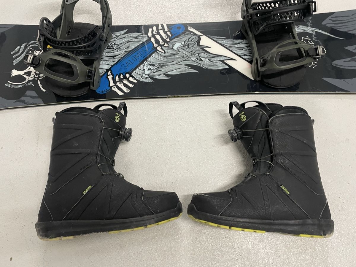 Salomon Board: Salomon 155 Snowboard Package – Usato da Horgen venduto da Lukasz_Kopinski 3