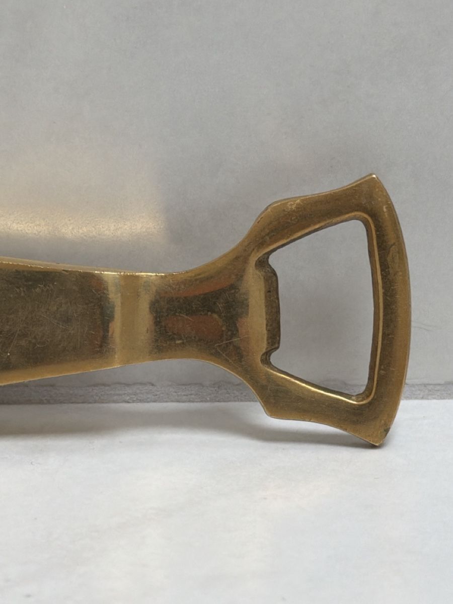 Apribottiglie & Tappi per chiusura: Flaschenöffner in Fischform, Messing. Vintage. – Usato da Biberist venduto da Momo33 3