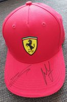 Mütze Cap Carlos Sainz + Charles Leclerc Ferrari - Autogramm