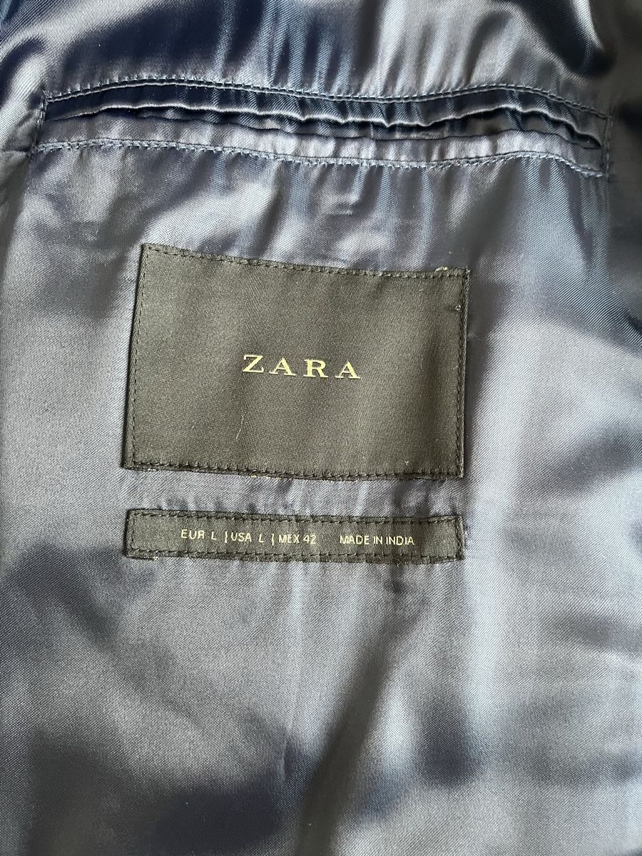 Zara Giacche: Zara Wildlederjacke grün Gr. L Herren – Usato da Zug venduto da Nickwalks999 3