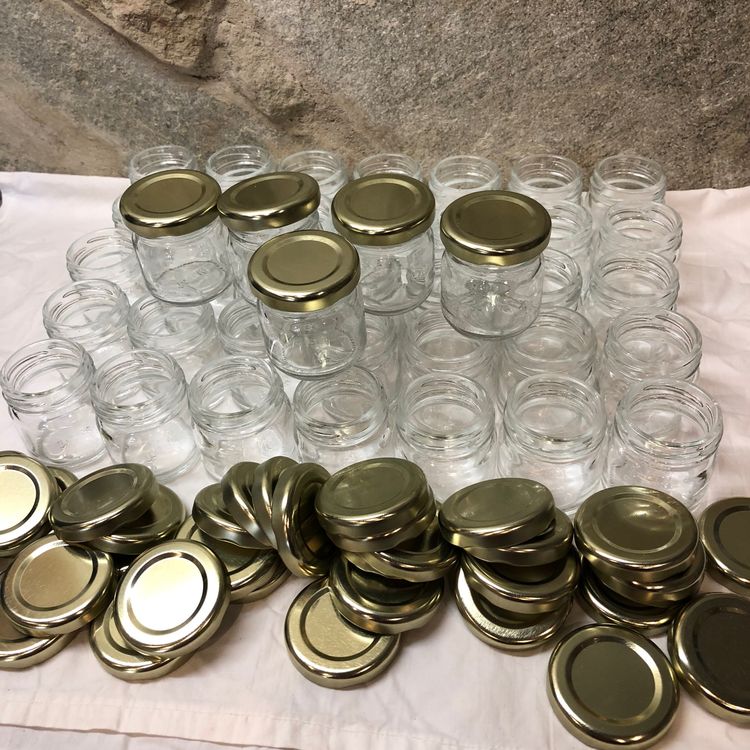 Restposten - 40 Stk. kleine Gläser 50g - Honig/Konfitüre | Kaufen auf ...
