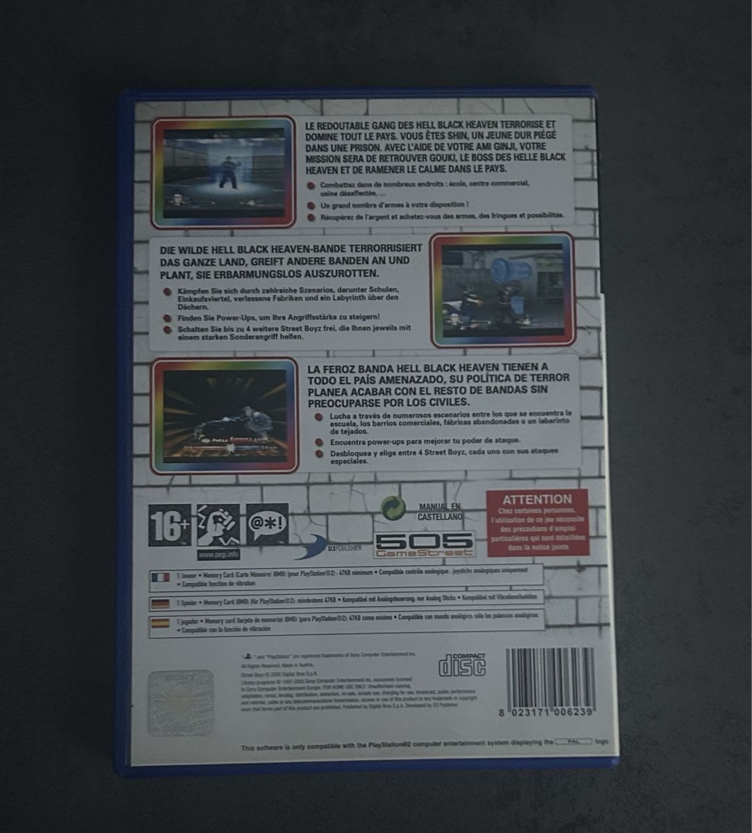 Giochi: Street Boyz PS2 Game – Usato da ulisbach venduto da efbtr 2