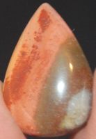 Cabochon L-1078 – Polychrom Jaspis – 22x15mm