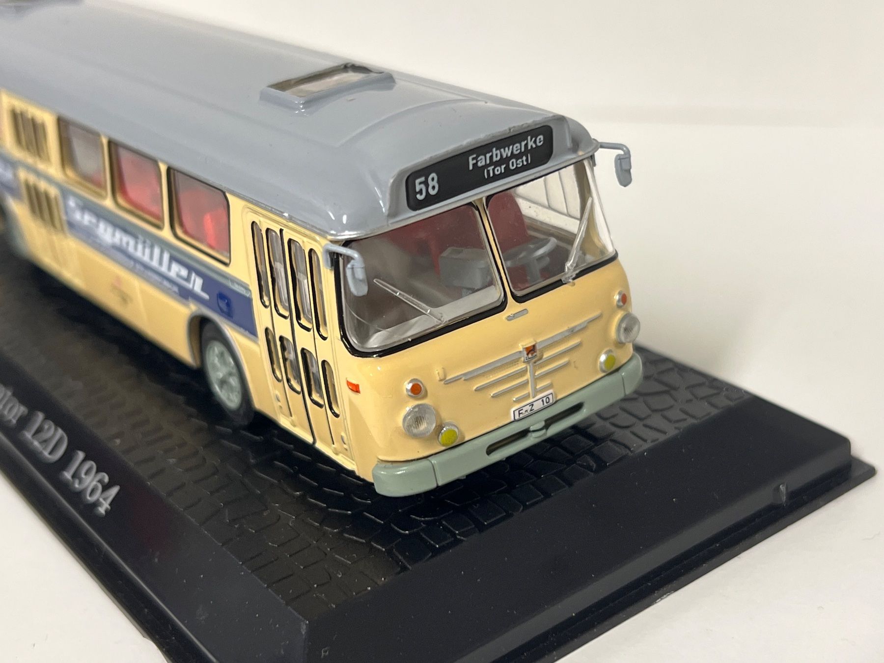 Modellautos: Büssing Senator 12D 1964  1:72 – Gebraucht aus Geroldswil von TopTrain54 3