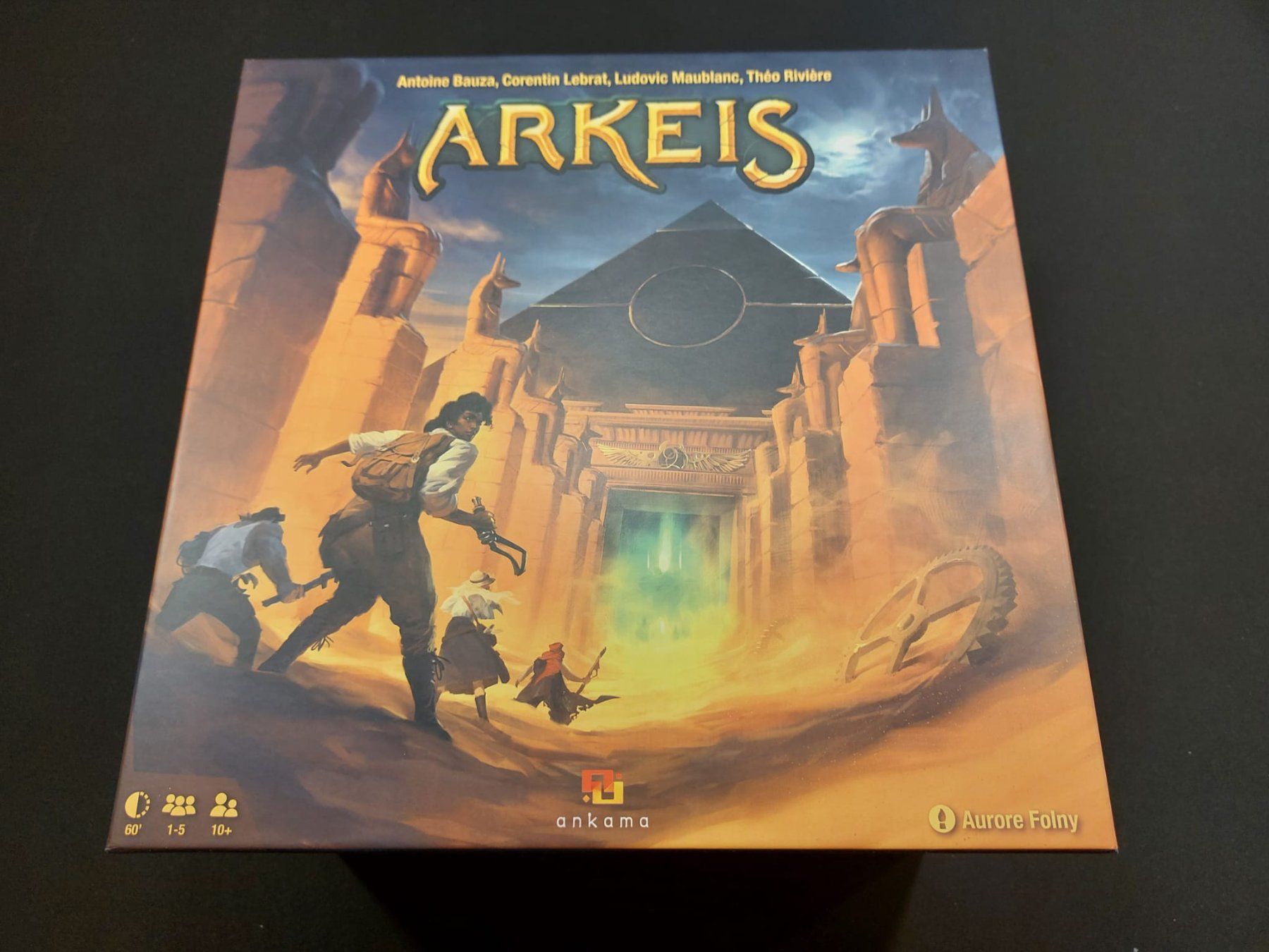 Giochi: ARKEIS - Kickstarter Version + Expansion + Playmat + Reset-K – Nuovo (secondo la descrizione) da Luzern venduto da Blue-Moon 1